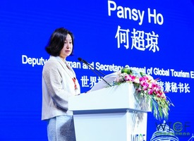 Pansy Ho, Secretary General&Deputy Chairman, deliverers keynote speech at the opening ceremony_fororder_66