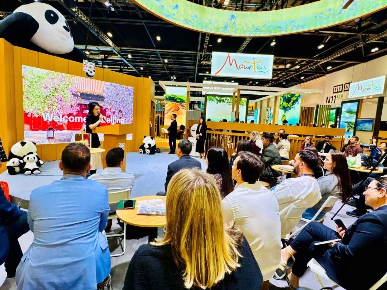 “你好,北京”亮相2025伦敦世界旅游交易会 “你好,北京”亮相2025伦敦世界旅游交易会_fororder_1