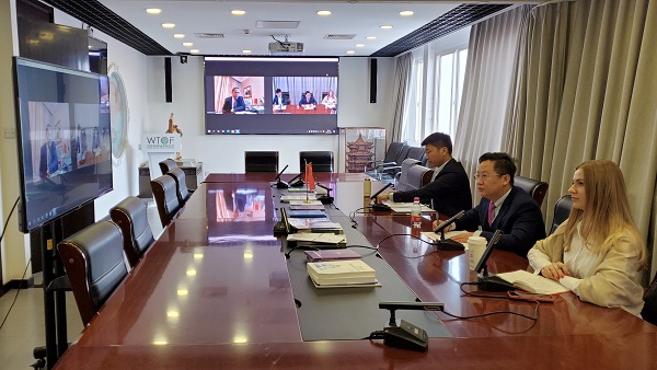 WTCF and Tajikistan Reach a Consensus on Deepening Bilateral Cooperation