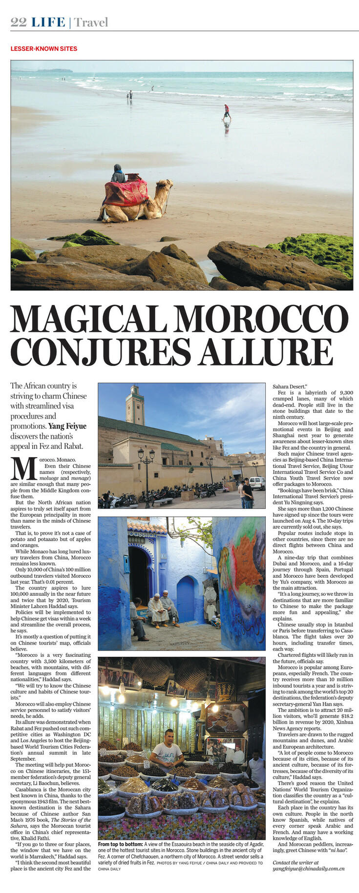 China Daily: Magical Morocco Conjures Allure