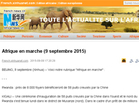 Xinhua: Afrique en marche (9 septembre 2015)