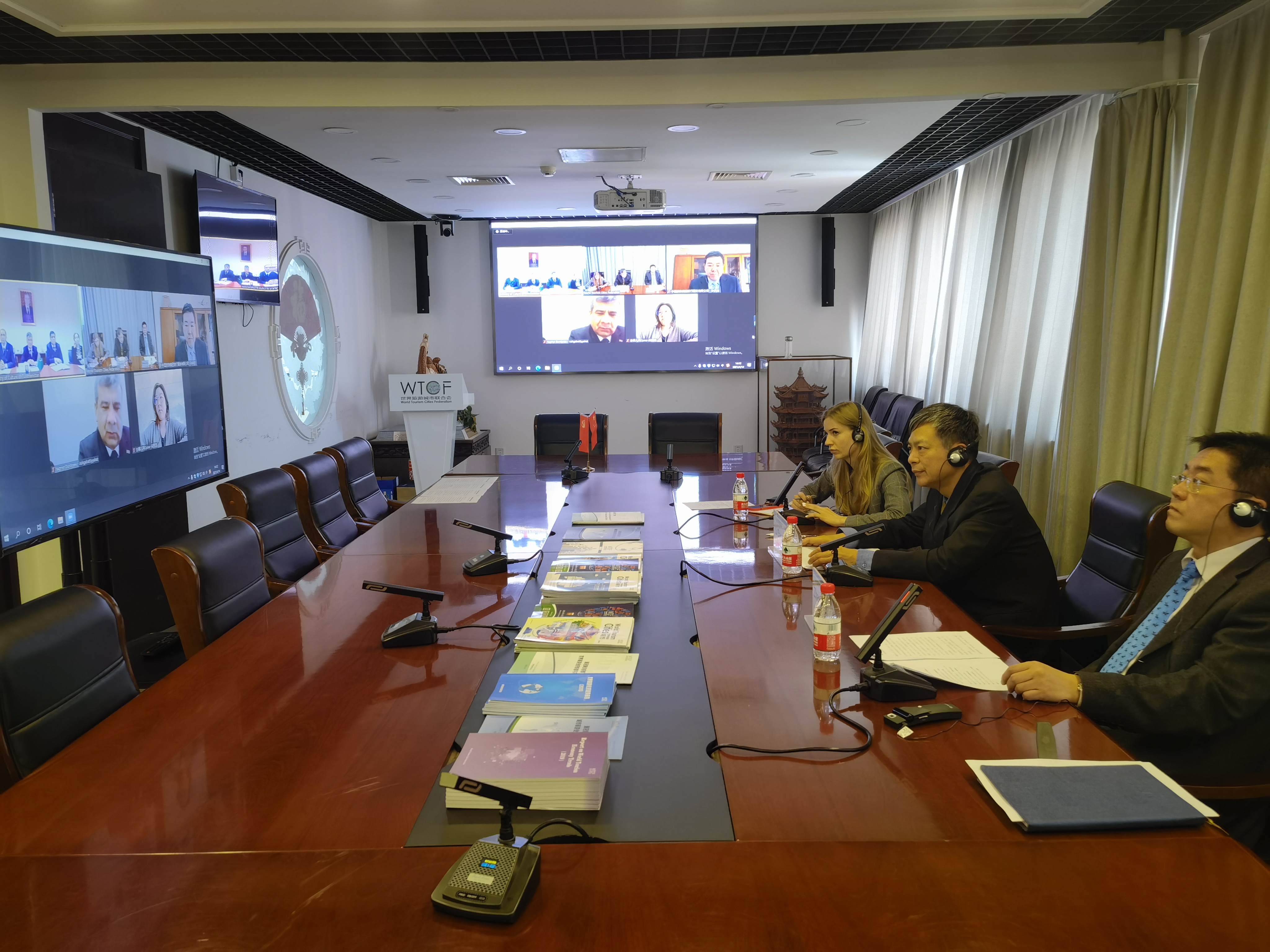 WTCF Attends Online Multilateral Meeting with Turkmenistan's Ministry of Culture