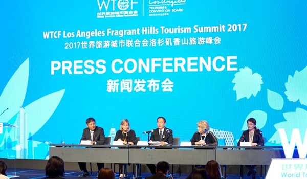 Press Conference Held at the World Tourism Cities Federation Fragrant Hills Tourism Summit 2017