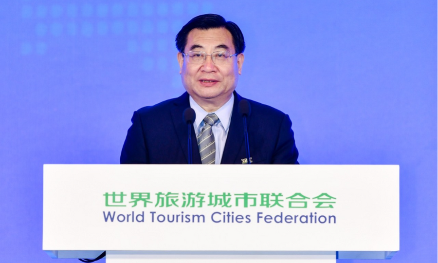 中国文化和旅游部部长胡和平致辞