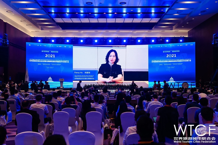 Pansy Ho, Vice-Chairman and Secretary-General of Global Tourism Economy Forum (GTEF).