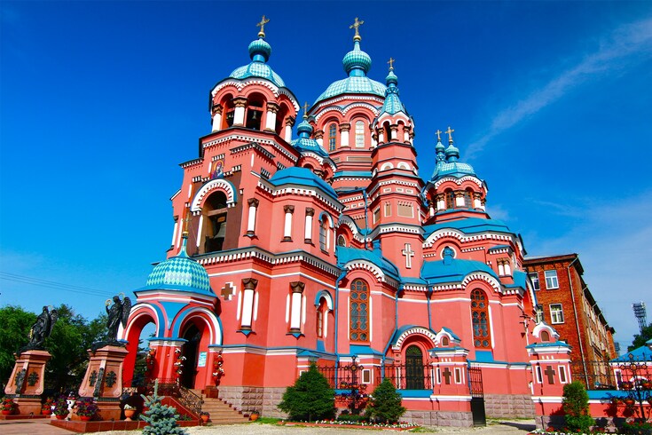 Irkutsk: Paradise for Downslope Skiing_fororder_QJ8265266927伊尔库茨克喀山圣母大教堂