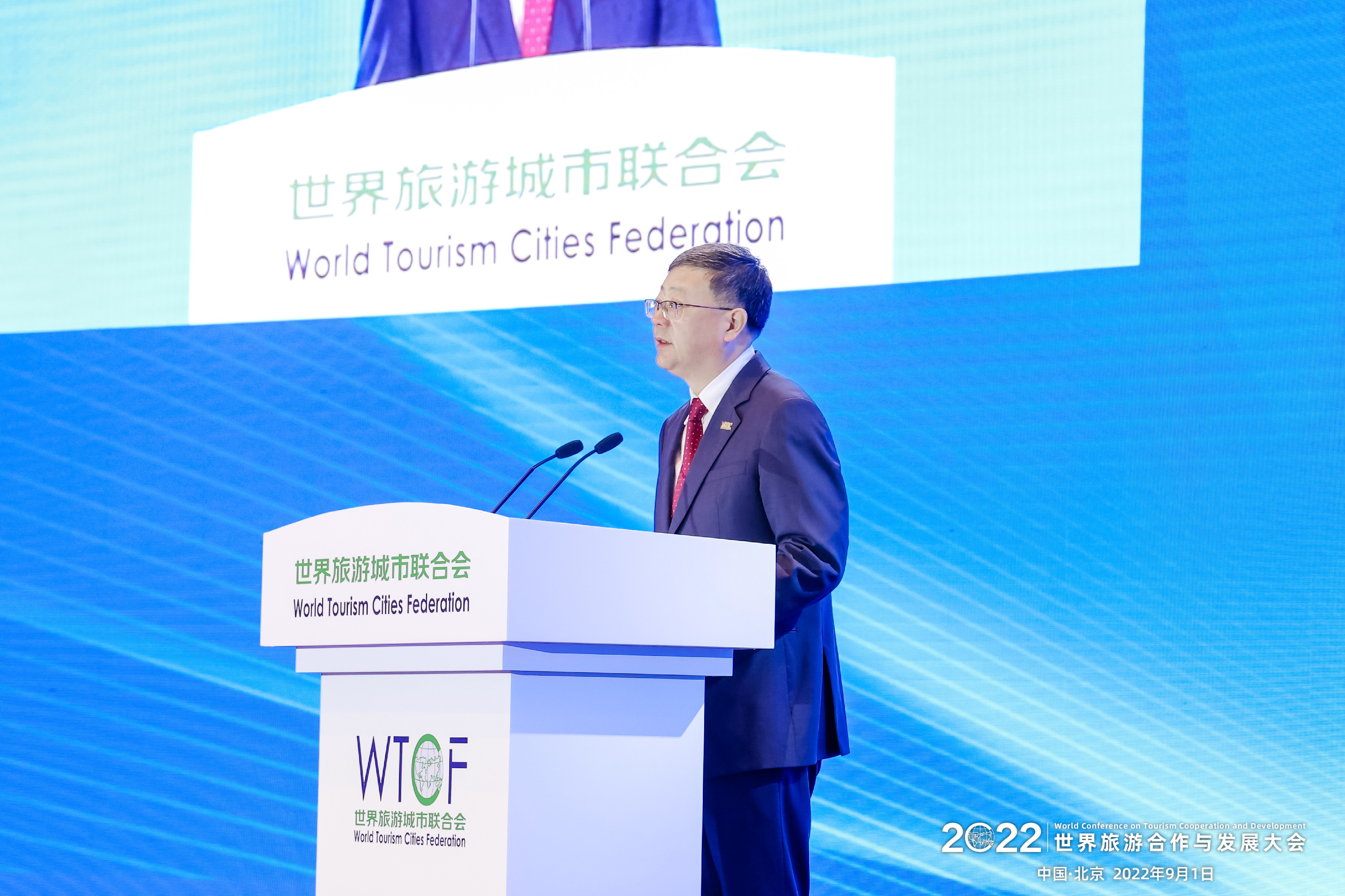 世界旅游城市联合会理事会主席、北京市市长陈吉宁：以创新手段 推动世界旅游业振兴与发展_fororder_9J2A1199