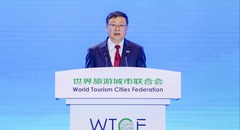 Chen Jining, Chairman of the WTCF Council and Mayor of Beijing