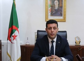 阿尔及利亚民主人民共和国旅游和手工业部长亚辛·哈马迪致辞_fororder_阿尔及利亚_1122.mp4_20221129_161803.889