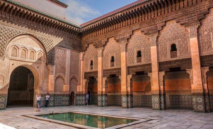 马拉喀什的阿拉伯-安达卢西亚建筑