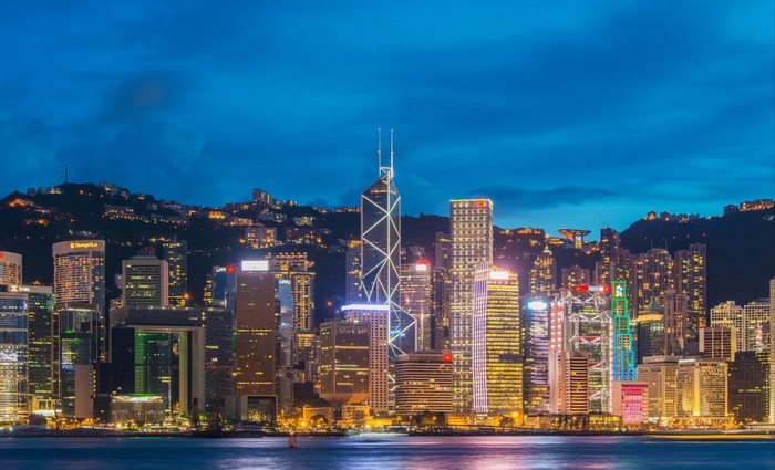 香港：大都市的夜晚别样风情