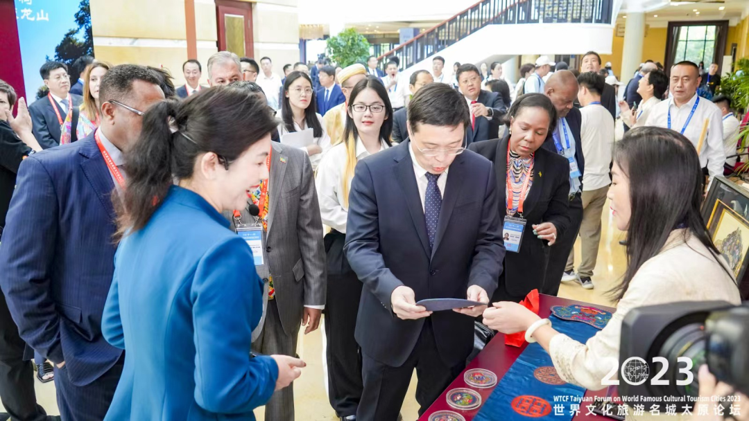 【 太原市文化和旅游局】2023世界文化旅游名城太原论坛太原非遗展精彩呈现_fororder_640 (2)