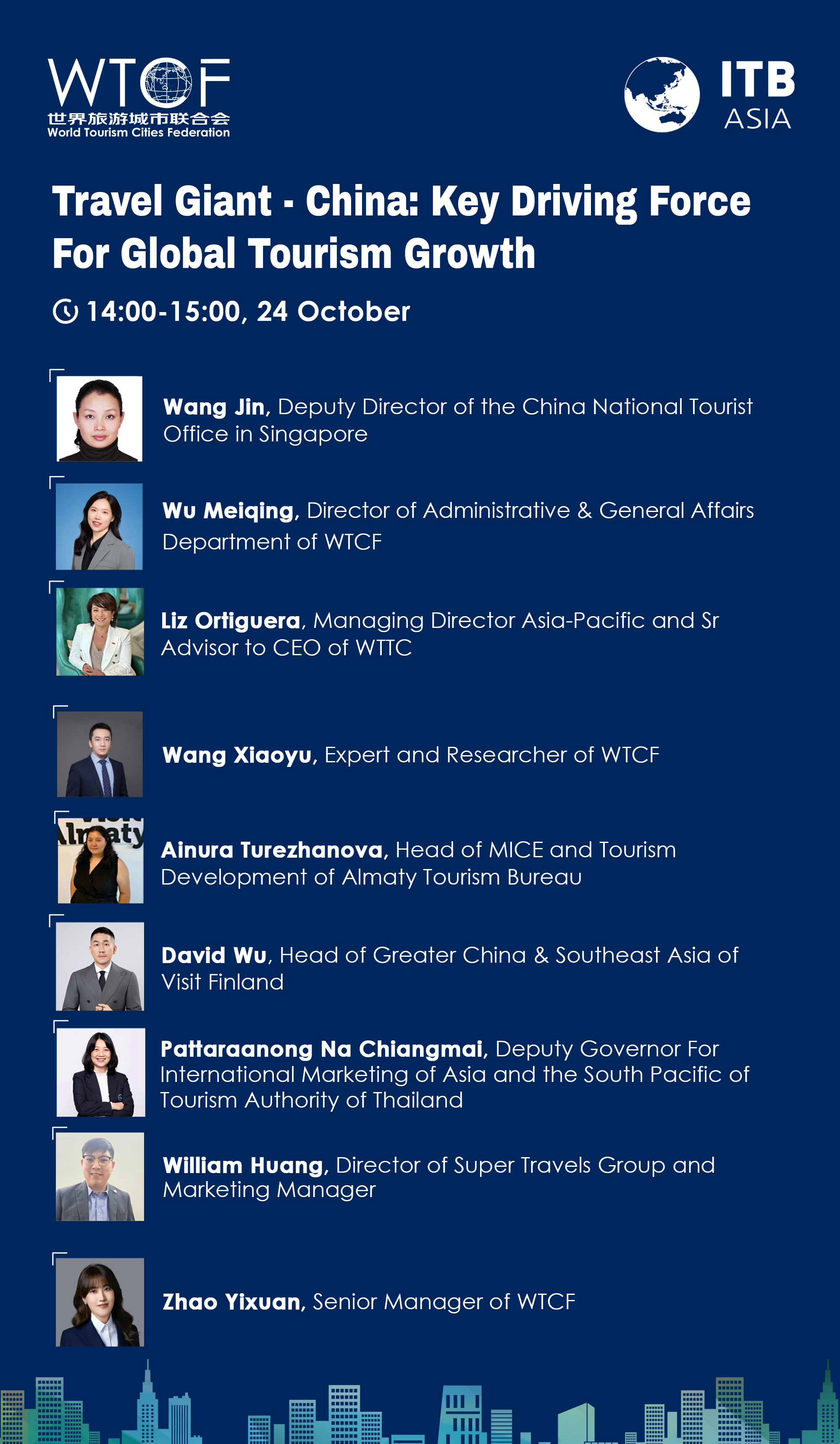 [Event Poster] Travel Giant - China: Key Driving Force for Global Tourism Growth_fororder_英文海报