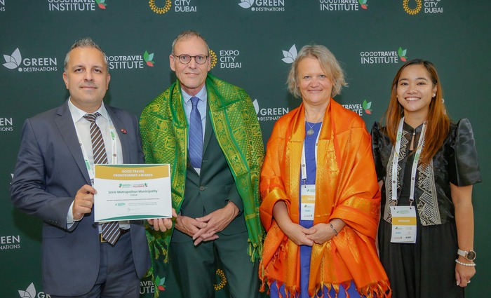 İzmir Metropolitan Municipality Receives “Good Travel Frontrunner Award”